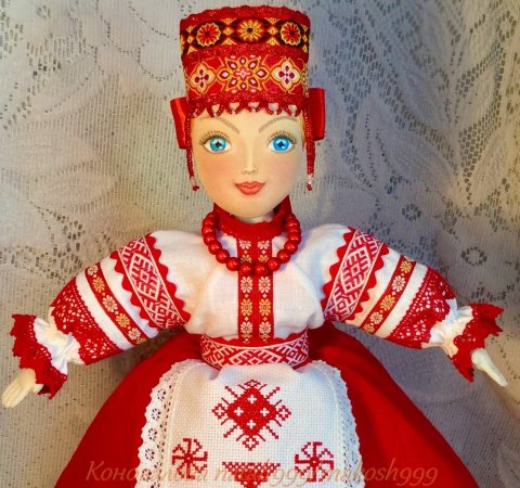 Превью Кукла в русском стиле 