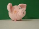 Свиношарик розовый 8см