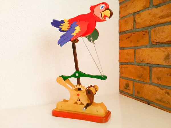 Игрушка деревянная Попугай