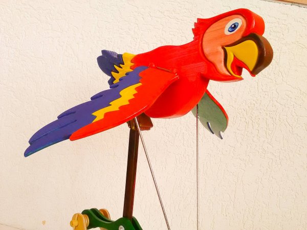 Игрушка деревянная Попугай