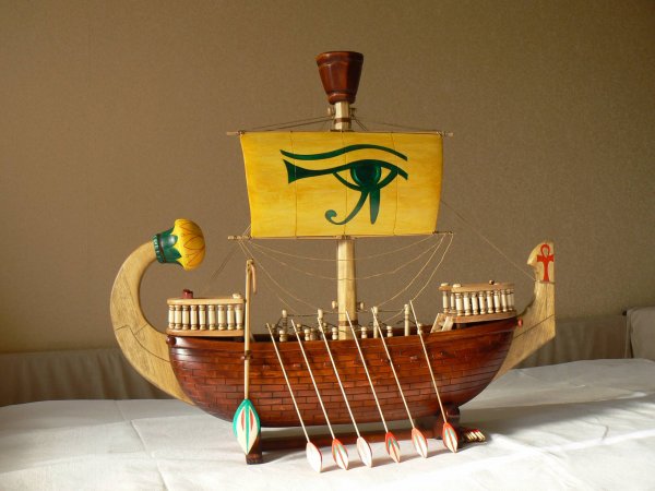 Древнеегипетский корабль