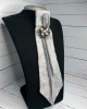 Женская брошь-галстук